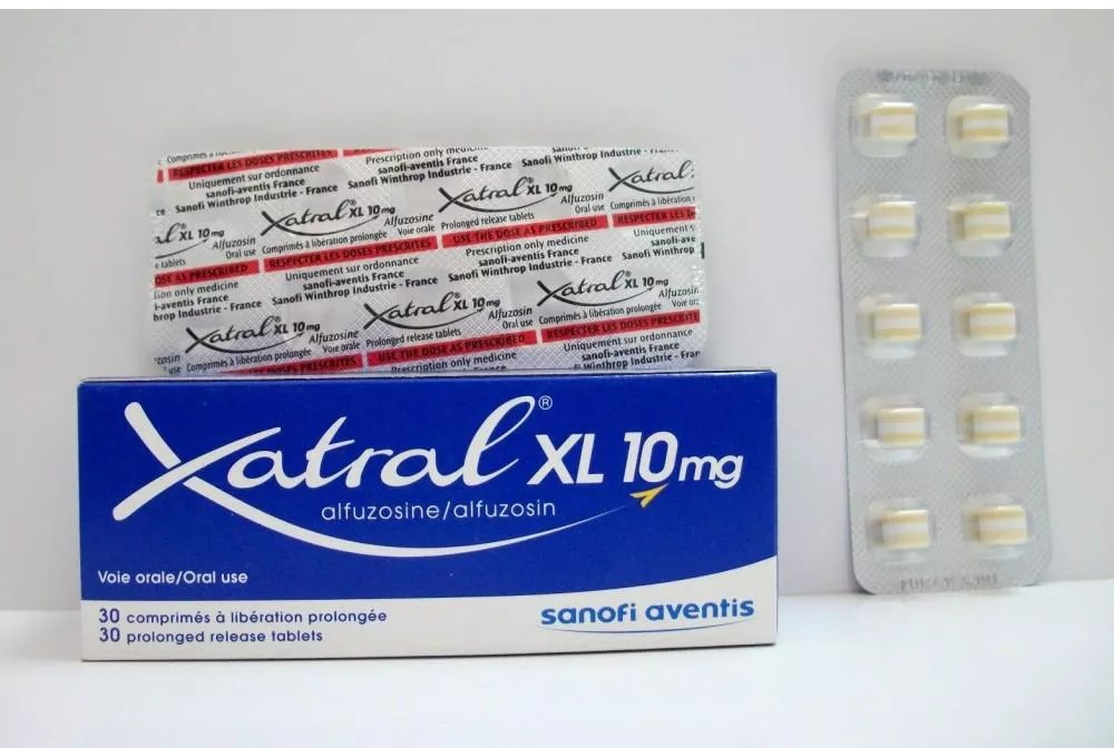 كزاترال xatral XL 10 mg للبروستاتا.. السعر والمواصفات الدوائية